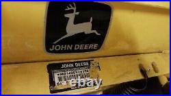 John Deere 54 Snow Plow, Full Hydraulics and 6 Weights for model 445 and others