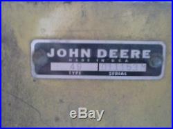 John Deere Snow Blower Model 49 for 140 300 312 314 316 317 318 322 332