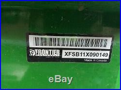 John Deere Snow Blower SB1164 Frontier with Electrical Hydraulic Chute Rotation