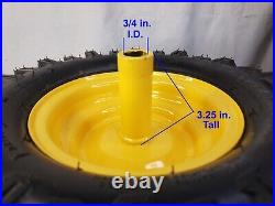 John Deere TIRE RIM WHEEL 13x5.00-6 for Garden Tiller Snow Blower Thrower 3/4 ID