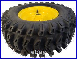 John Deere TIRE RIM WHEEL 13x5.00-6 for Garden Tiller Snow Blower Thrower 3/4 ID