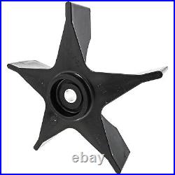 John Deere power flow blower fan, bearings, shaft 48C 54C 54D 60D 62C M144110