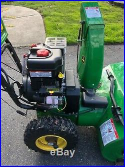 John Deere snow blower 928E used only 3x very powerful and easy to operate