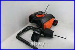 Kapoo QI-JY-1600 18 Inch 13 Amp Electric Snow Blower w Steel Auger 180 Chute