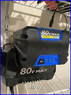 Kobalt -80 Snow Electric Snow Blower 22in Battery Included