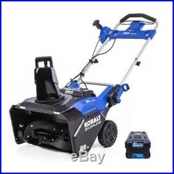 Kobalt 80-volt 22-inch Cordless Electric Snow Blower (with Battery) KSB 5080-06