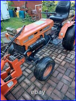 Kubota B7100 Hst Snow Thrower Rear Plow 1000hours Hours Tractor 4x4