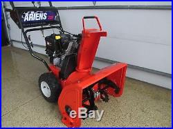 Like Brand New Ariens 724 Electric Start 2 Stage Snow Blower Sno Thrower