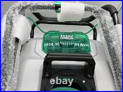 Litheli 2x20V Cordless Snow Blower, 20'' MISSING 1 BATTERY KH-C52