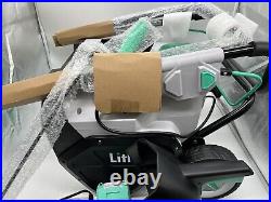 Litheli 2x20V Cordless Snow Blower, 20'' MISSING 1 BATTERY KH-C52