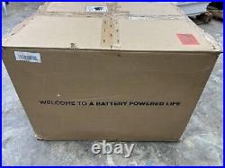 Litheli 2x20V Cordless Snow Blower, 20'' MISSING 1 BATTERY KH-C52