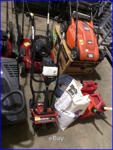 Lot of 8 Gas Push Mowers + 3 Snow Blowers For Parts Great Condition