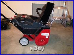 MTD 21 Single stage snow thrower, gas. Free Shipping