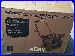 MTD Pro 21 Single-Stage Snow Blower with Electric Start 179cc
