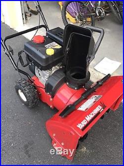 MTD Yard Machines 2 Stage 179cc 2 stage snowblower Excellent Cond #31A-32AD700