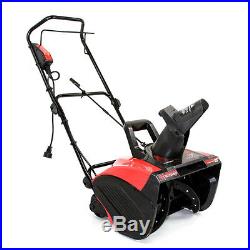 Maztang MT-988 18 13 Amp 180° Chute 2100 RPM 120V Electric Snow Blower Thrower