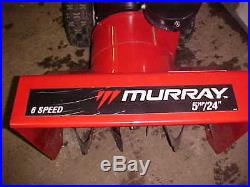 Murray 24 / 2 Stage Snow Blower with Electric Start (Nice Shape)
