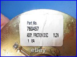 Murray, Sears, Craftsman, 760457MA, Snow Blower Friction Disc 5.25 All Metal