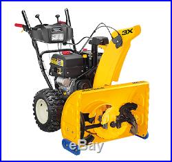 NEW CUB CADET 3X 28 3-Stage Elec Start Gas Snow Blower with Pwr Steer