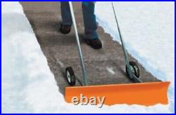 NEW Dakota SnoBlade Snow Removal Push Shovel on Wheels