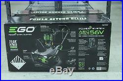 NEW! EGO 56V Single Stage Electric Snow Blower with 2 Batteries SNT2102