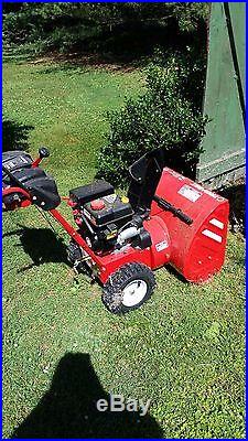 NEW TROY-BILT Storm 2410 Snow Thrower 24 Two-Stage Snow Thrower 208cc