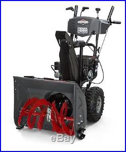 New Electric Start 2 Stage Powerful Gas Snow Blower Power Thrower Fast Shipping