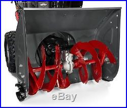 New Electric Start 2 Stage Powerful Gas Snow Blower Power Thrower Fast Shipping