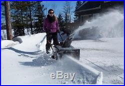 New Snow Thrower Blower with Snow Shredder AugerSingle Stage Electric Start Gas