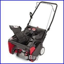 New Yard Machines 123cc OHV 4-Cycle Single Stage Gas Powered Snow Thrower