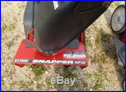 Nice Used Snapper Snowblower SX5200Easy Starting