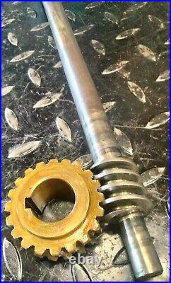 OEM Bolens Troy Bilt 824 Snowblower Auger Gear 1720933 Worm Shaft 1739790 NLA