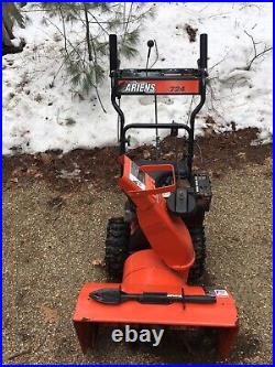 ONE OWNER Tecumseh Snow King 7 HP RARE DUAL SHAFT model OH195SA Complete Engine