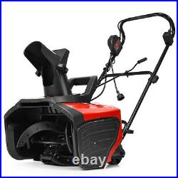 Outdoor 18 in 15 Amp Electric Snow Thrower Corded Snow Blower 720Lbs/Minute