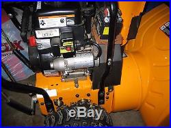 Poulan Pro 24 Two-stage Electric Start Gas Snow Blower Pr624es Used 4 Times