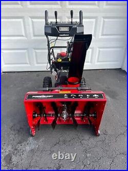 PowerSmart 26-inch Gas Two Stage Snow Thrower with Heated Grips & Electric Start