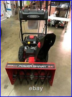 PowerSmart PSSW24 24 in. 212cc 2-Stage Electric Gas Snow Blower Display Model