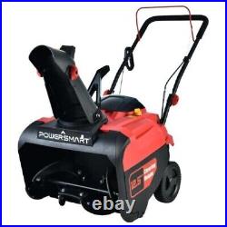 PowerSmart Snow Blower Single Stage with Recoil Start Gas Powered Plastic