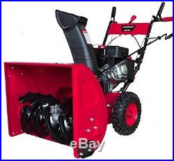 Power Smart DB7651 24 Inch 208cc LCT Two-Stage Snow Thrower With Electric Start