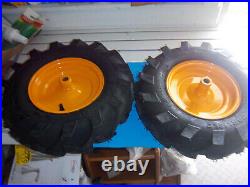 Power Trac Snow Blower Wheel Assy Set 480-8 Ag Tire 3/4 ID 4 3/4 Pin Hub Oem Se