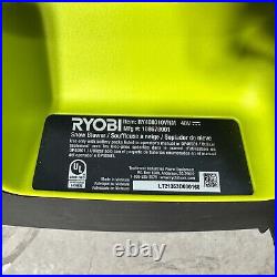 READ RYOBI 40V HP Brushless Whisper 21 in. Snow Blower ry408010 (tool Only)