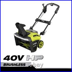RYOBI 40V 21-inch Brushless Electric Snow Blower RY40862VNM (BATTERIES/CHARGER)