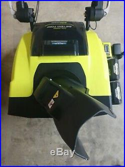 RYOBI 40V Cordless Brushless 21 Snow Blower with Two 5.0aH Battery & Charger