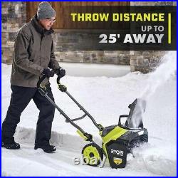 RYOBI Snow Blower 40V HP Brushless 18 in 1-Stage Cordless Electric (Tool-Only)