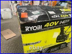 Ryobi 40V HP Brushless 18 in. Single-Stage Cordless Electric Snow Blower with 6