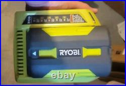 Ryobi Electric Snow Blower 40V Charger And Two Lithium Batteries Tested And Work