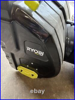 Ryobi RY40807 40V 24 Snow Blower with 6 batteries read description