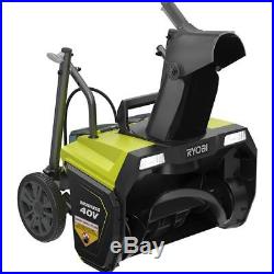 Ryobi RY40840 20 in. 40-Volt Brushless Cordless Electric Snow Blower