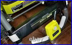 Ryobi RY40850 Electric Single Stage Snow Blower 5.0 Ah Battery &Charger KIT