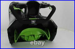 SEE NOTES Greenworks Pro 80V 20 Inch Snow Thrower w 2Ah Charger Rotating Chute